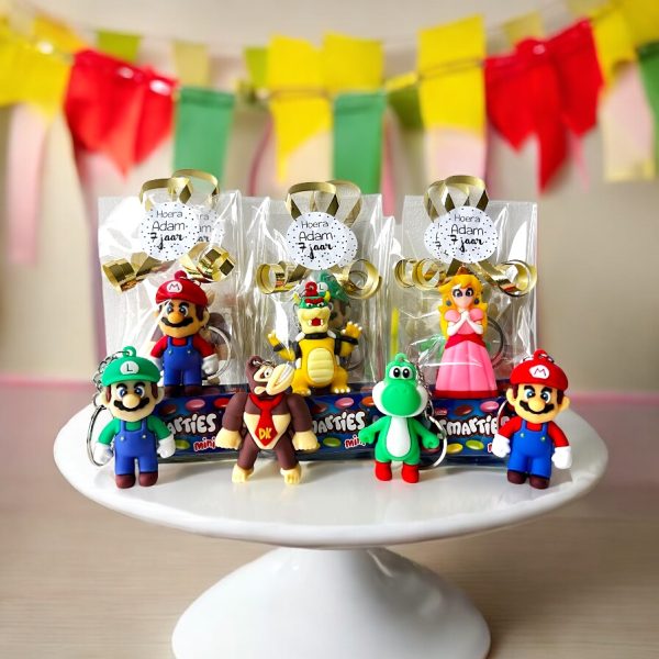 Exclusieve Mario sleutelhanger traktatie