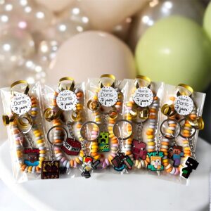 Minecraft sleutelhanger traktatie