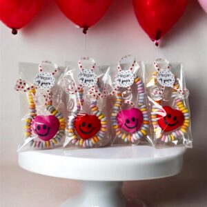 Mini hartjes stressbal traktatie