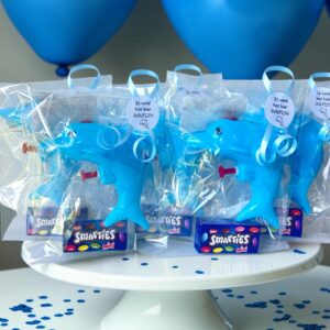 Dolfijn waterpistool afscheid traktatie